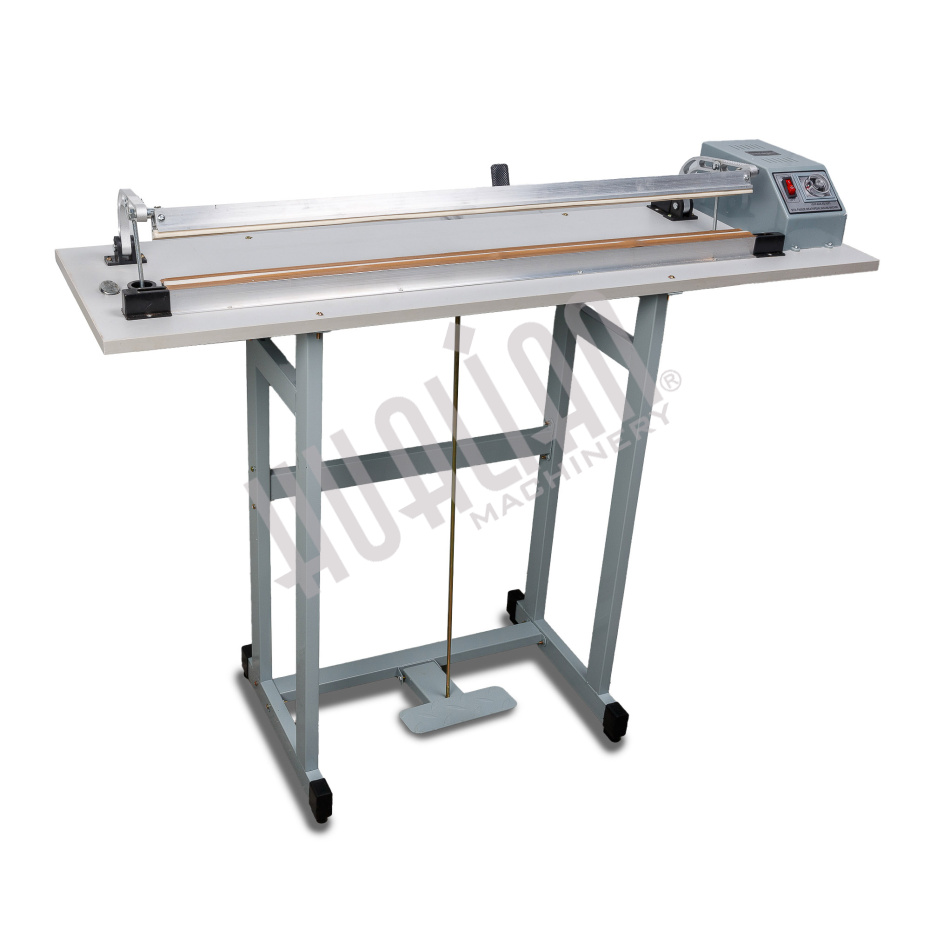 Ножной импульсный запайщик с обрезкой SFTD-800 Hualian - Купить с доставкой по всей Беларуси