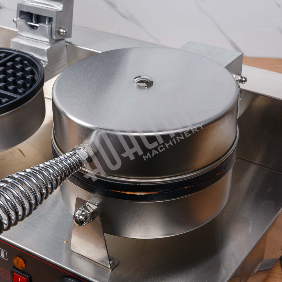 Вафельница для объемных вафель HWB-2 (2 секции, круг) Hualian - Купить с доставкой по всей Беларуси