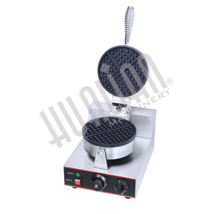 Вафельница для объемных вафель HWB-1 (1 секция, круг) Hualian - Купить с доставкой по всей Беларуси