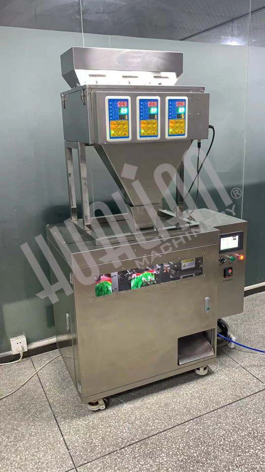 Мини дой-пак линия с весовым дозатором для пакетов с зип-локом HLDX-100 Hualian - Купить с доставкой по всей Беларуси