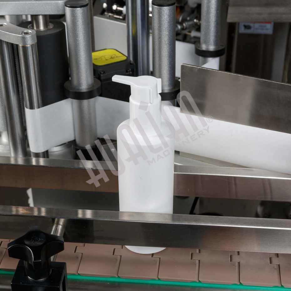 Напольный автоматический этикетировщик для круглой тары с датером HLMT-200D Hualian - Купить с доставкой по всей Беларуси