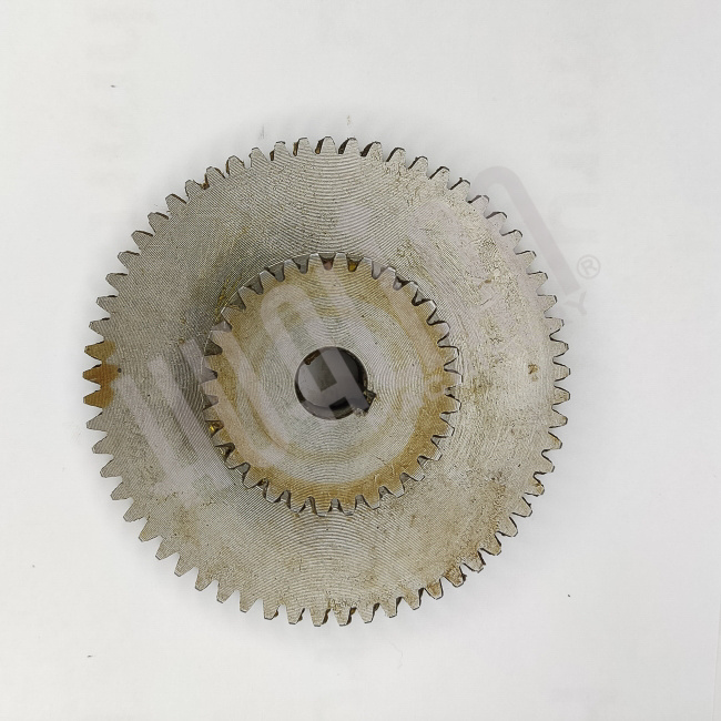 Шестерня двойная привода вала нижнего барабана к JGL (3-5) Hualian - Купить с доставкой по всей Беларуси