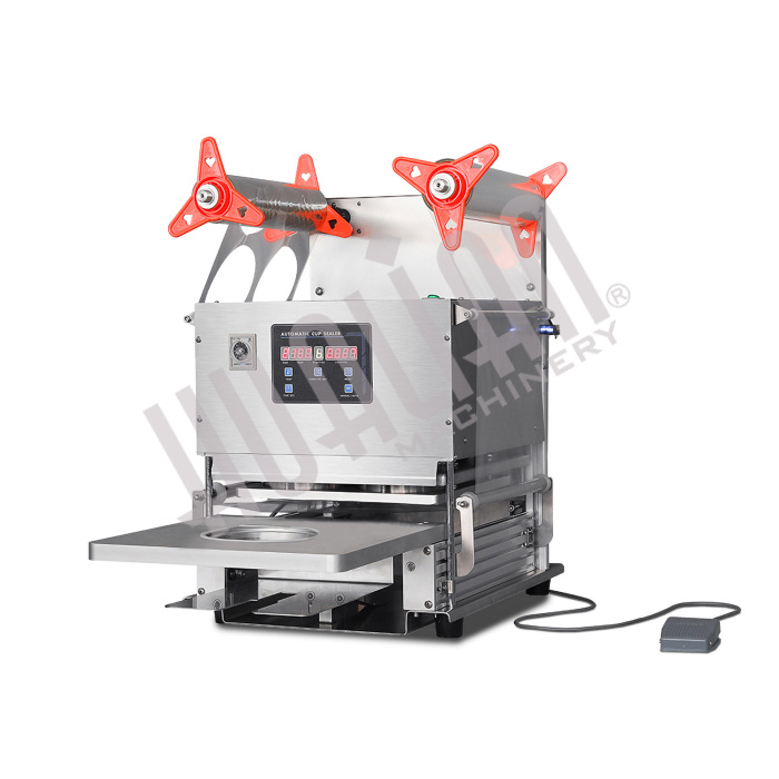 Автоматический запайщик лотков HL-95A (под стакан D-150 мм) Hualian - Купить с доставкой по всей Беларуси