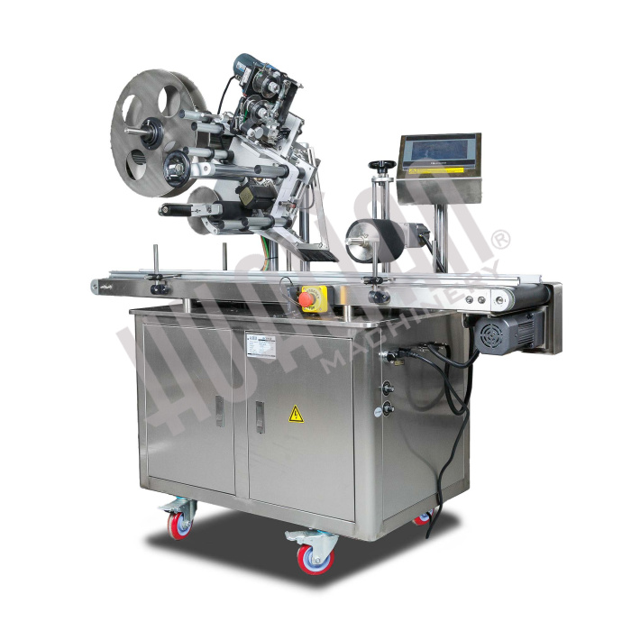 Напольный автоматический этикетировщик для плоских поверхностей с датером HLMT-220D Hualian - Купить с доставкой по всей Беларуси