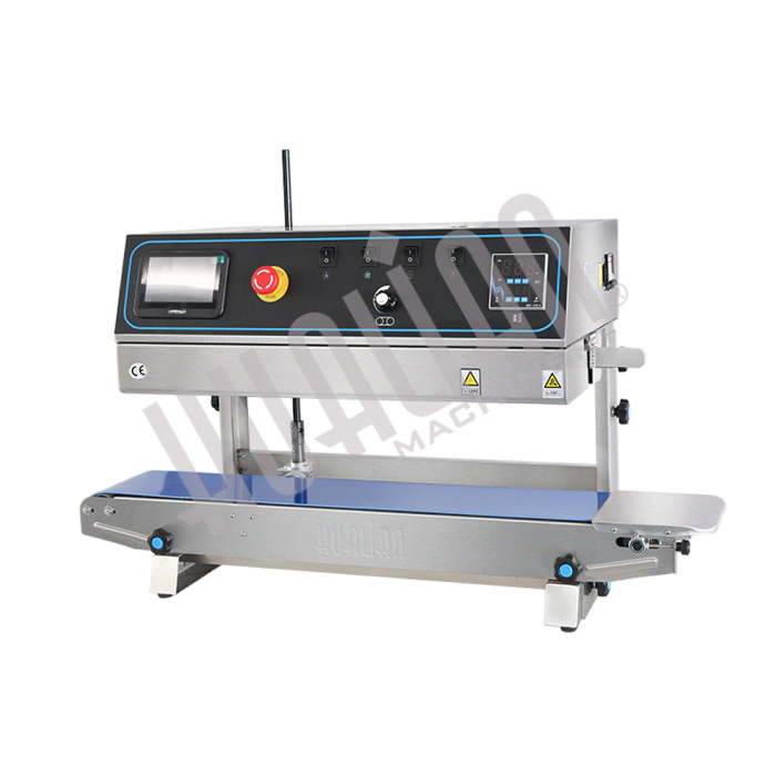 Вертикальный конвейерный роликовый запайщик FRP-810II (нерж, каплеструйный принтер) Hualian - Купить с доставкой по всей Беларуси