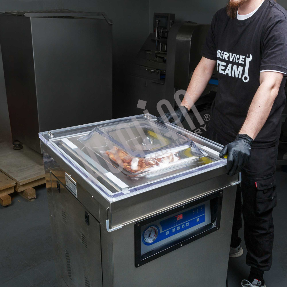 Вакуум-упаковочная машина напольного типа EV-41 Hualian - Купить с доставкой по всей Беларуси