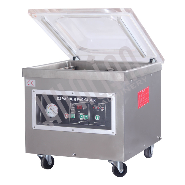 Настольный вакуумный упаковщик DZQ-400/2T (нерж., обрезка) Hualian - Купить с доставкой по всей Беларуси