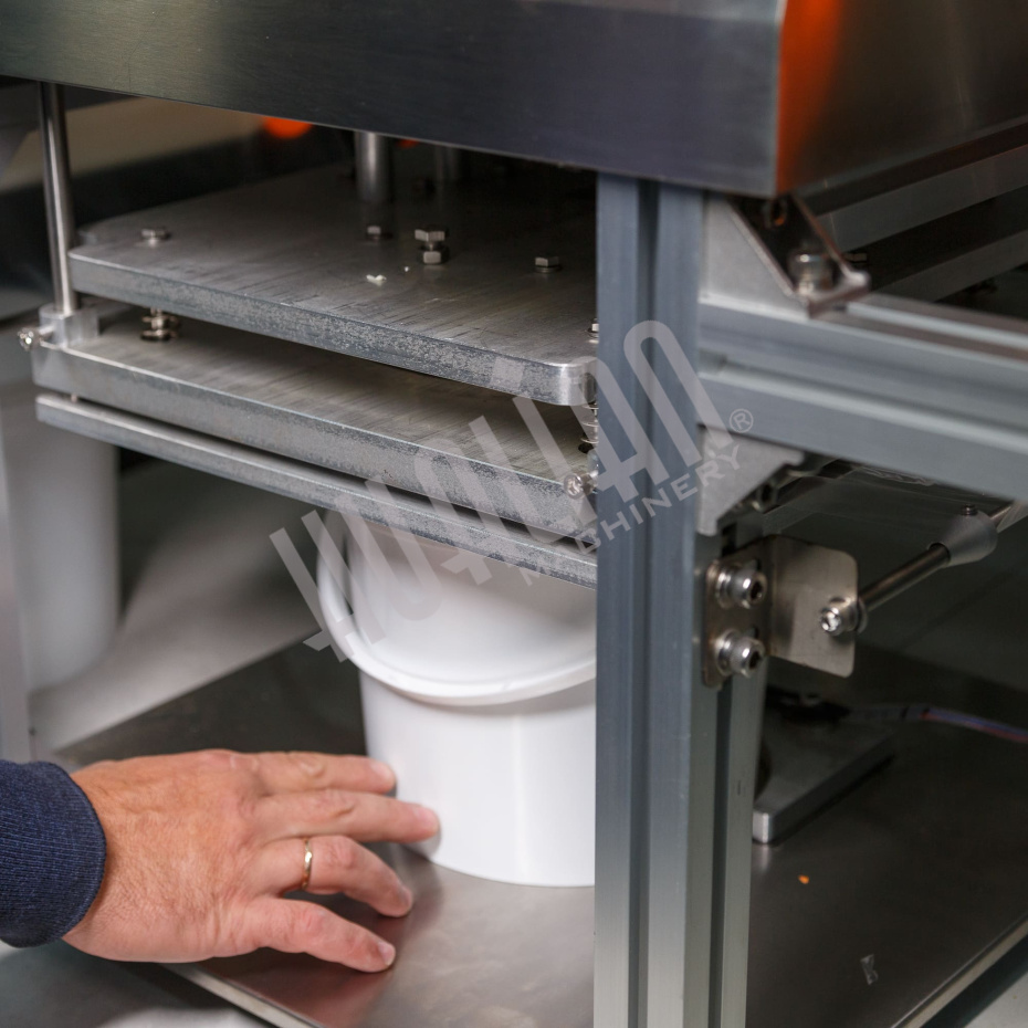 Полуавтоматический запайщик ведер HLBS-120 (Ø 227 мм) Hualian - Купить с доставкой по всей Беларуси