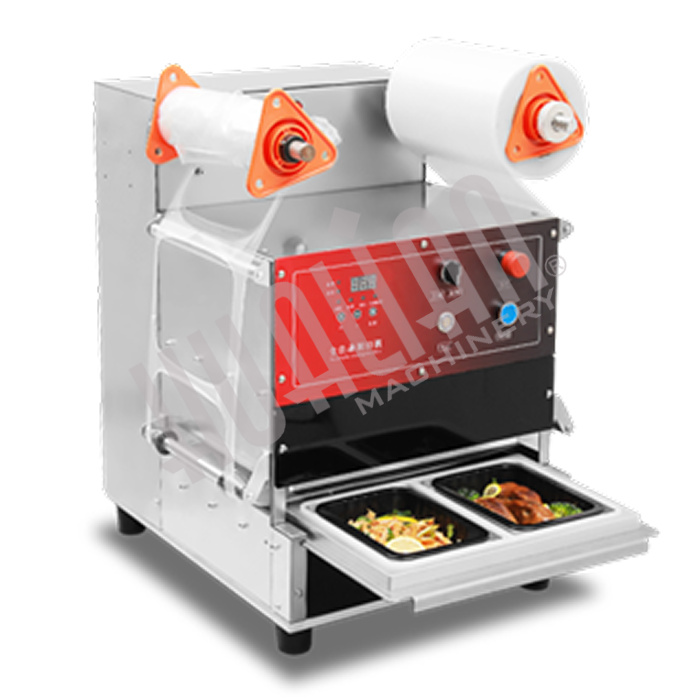 Автоматический запайщик  лотков HLS-300TA  (187*137*80, 2  лотка за цикл) Hualian - Купить с доставкой по всей Беларуси