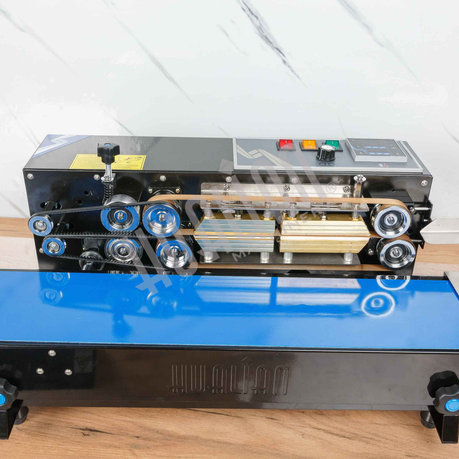 Роликовый (конвейерный) запайщик с правой подачей FRD-750E (горизонт.) Hualian - Купить с доставкой по всей Беларуси