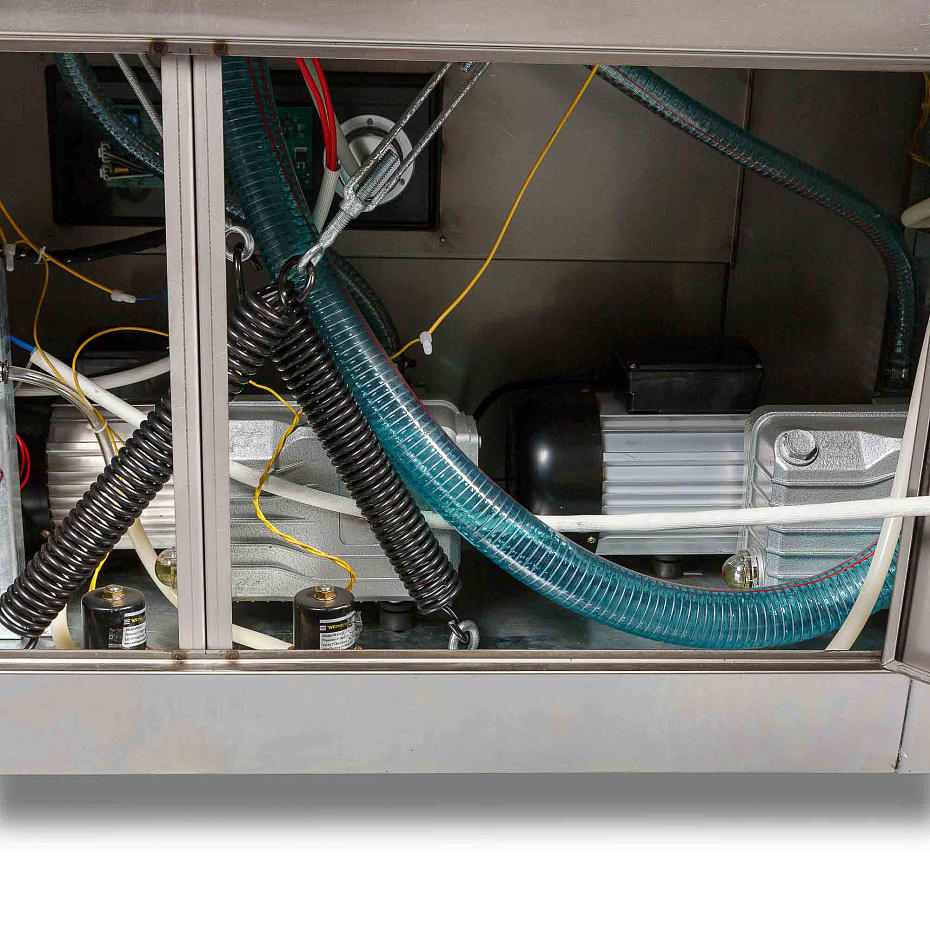 Напольная двухкамерная вакуум-упаковочная машина DZQ-600/2SB (нерж., газ) Эко Hualian - Купить с доставкой по всей России - 4