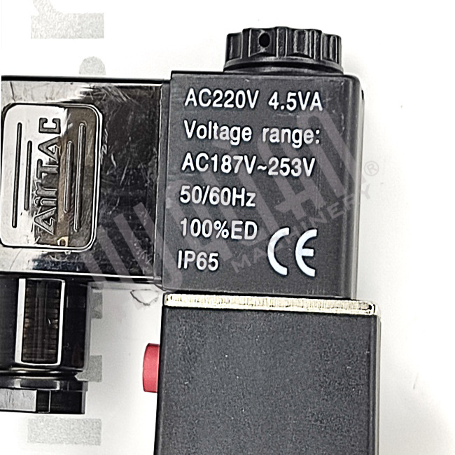 Пневмораспределитель 4V220-08/220 (в комлекте с коннекторами 2 шт) Hualian - Купить с доставкой по всей Беларуси