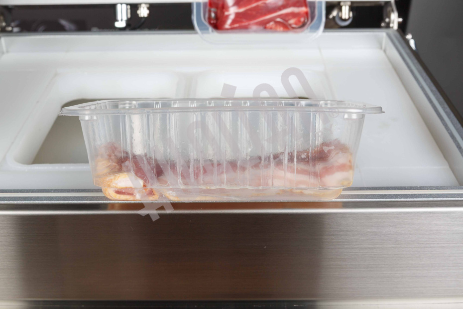 Скин-упаковочная машина HLV-300VST NEW на два лотка (глубина лотка 55 мм) Hualian - Купить с доставкой по всей Беларуси