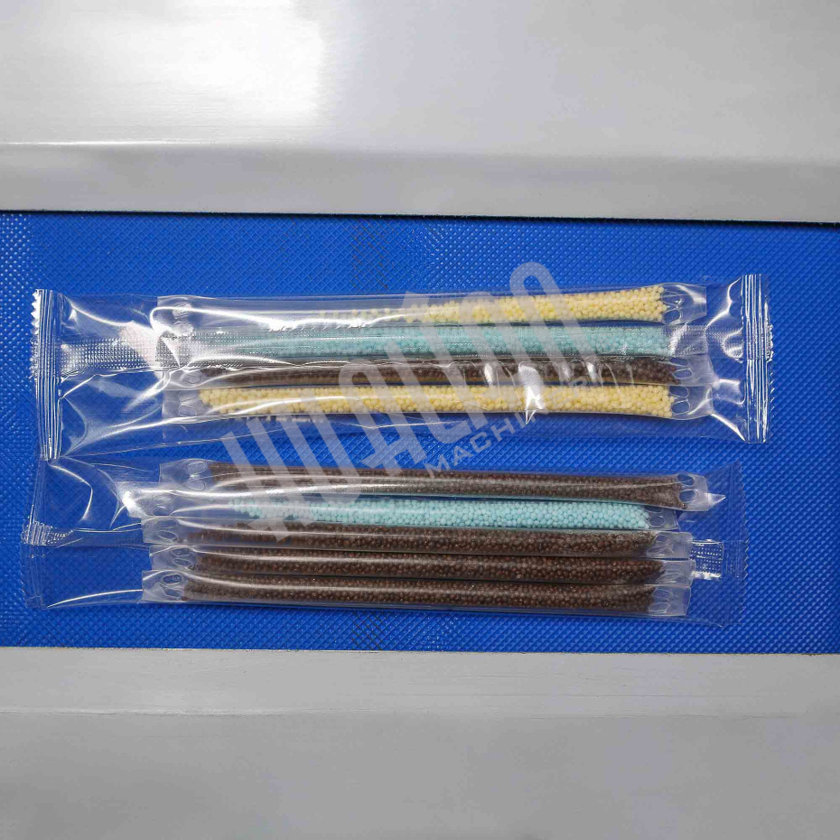 Автоматическая горизонтальная упаковочная машина DXDZ-250D (3 servo, рег. форм., min bag L 150, S 250, H 60, 1 позиц. нож) Hualian - Купить с доставкой по всей Беларуси