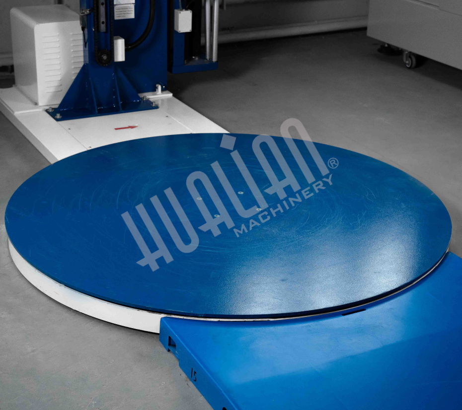 HL-1500P паллетоупаковщик (с моторизированной кареткой с престрейчем и прижимом) Hualian - Купить с доставкой по всей Беларуси