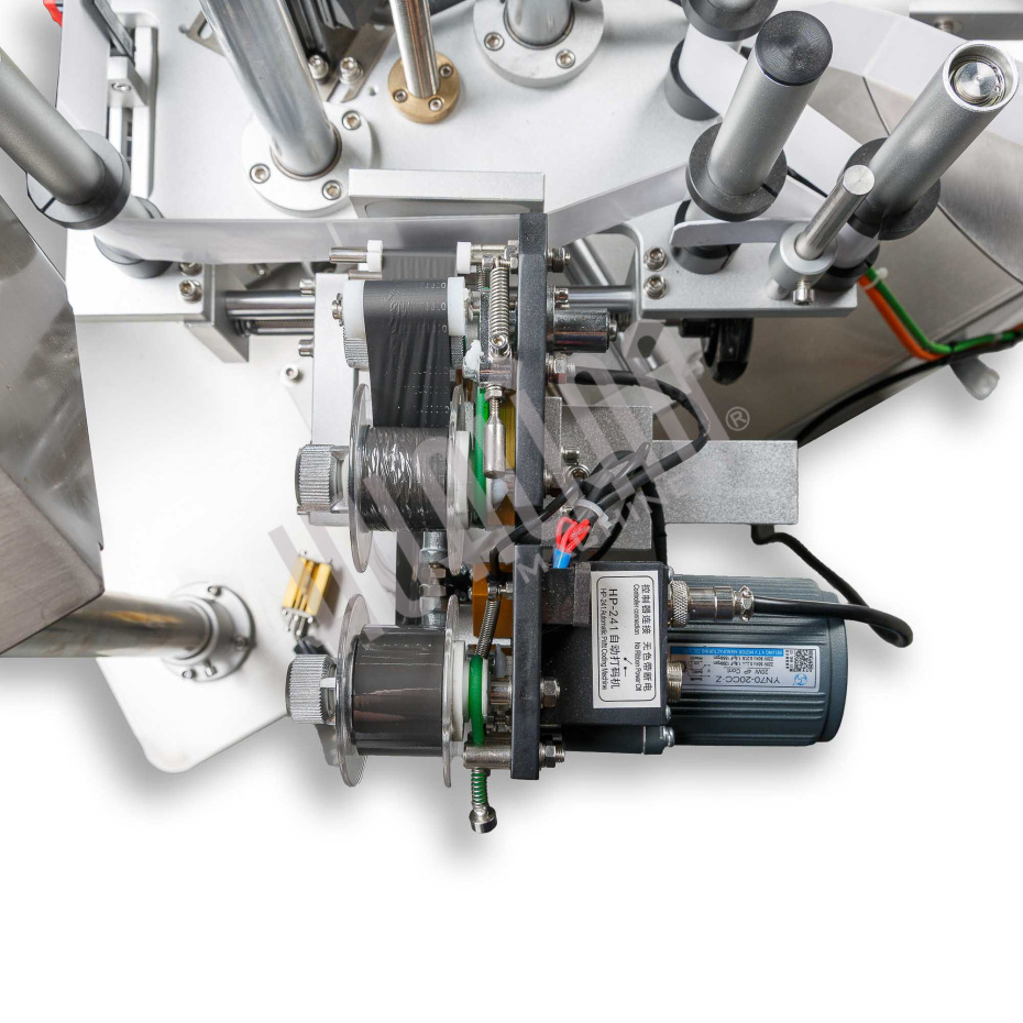 Напольный автоматический этикетировщик для круглой тары с датером HLMT-200D Hualian - Купить с доставкой по всей Беларуси