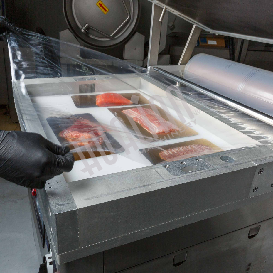 Скин-упаковочная машина HVC-760FS Hualian - Купить с доставкой по всей Беларуси