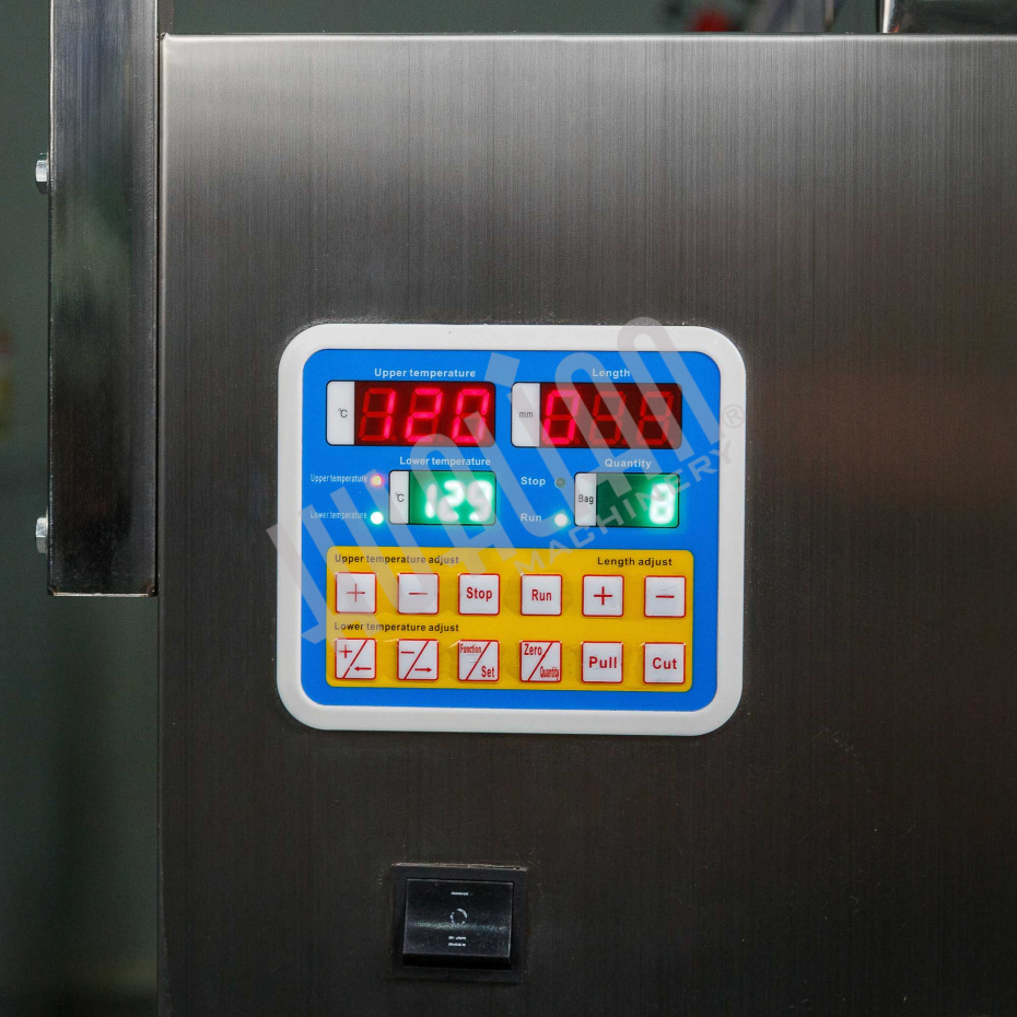 Автоматическая фасовочно-упаковочная машина DXDK-1000 NEW (пакет подушка, ширина пленки 300 мм, фотодатчик) Hualian - Купить с доставкой по всей Беларуси