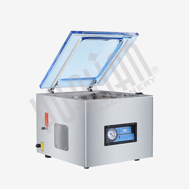 Настольный вакуумный упаковщик HVC-410T/2A-G (нерж., газ) Hualian - Купить с доставкой по всей Беларуси