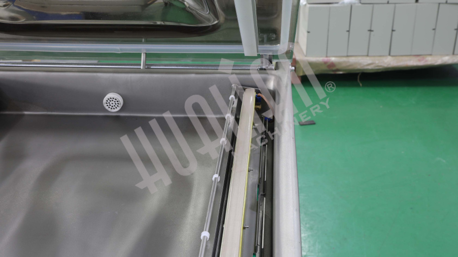 Напольный вакуумный упаковщик DZ-500/2E (нерж.) Hualian - Купить с доставкой по всей Беларуси