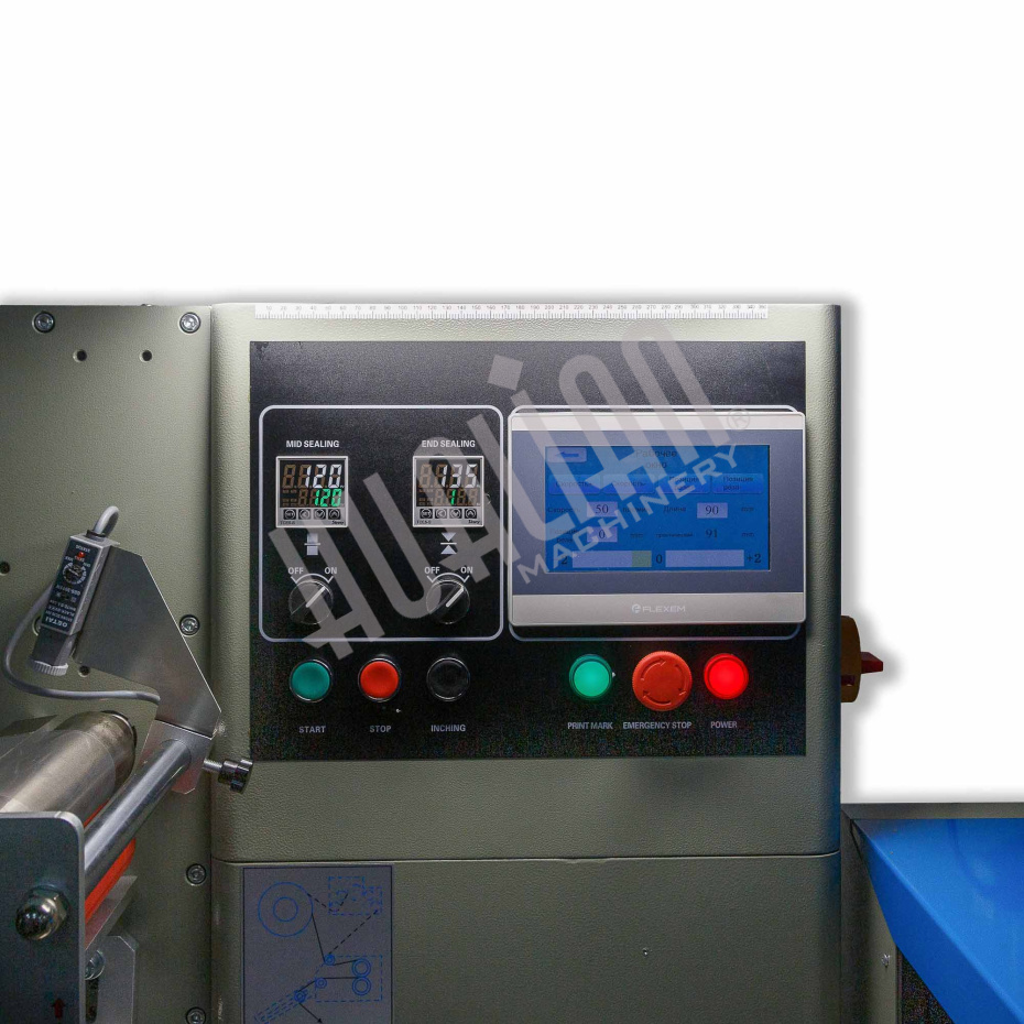 Автоматическая горизонтальная упаковочная машина DXDZ-250B (нерж, сенсорная панель) Hualian - Купить с доставкой по всей Беларуси