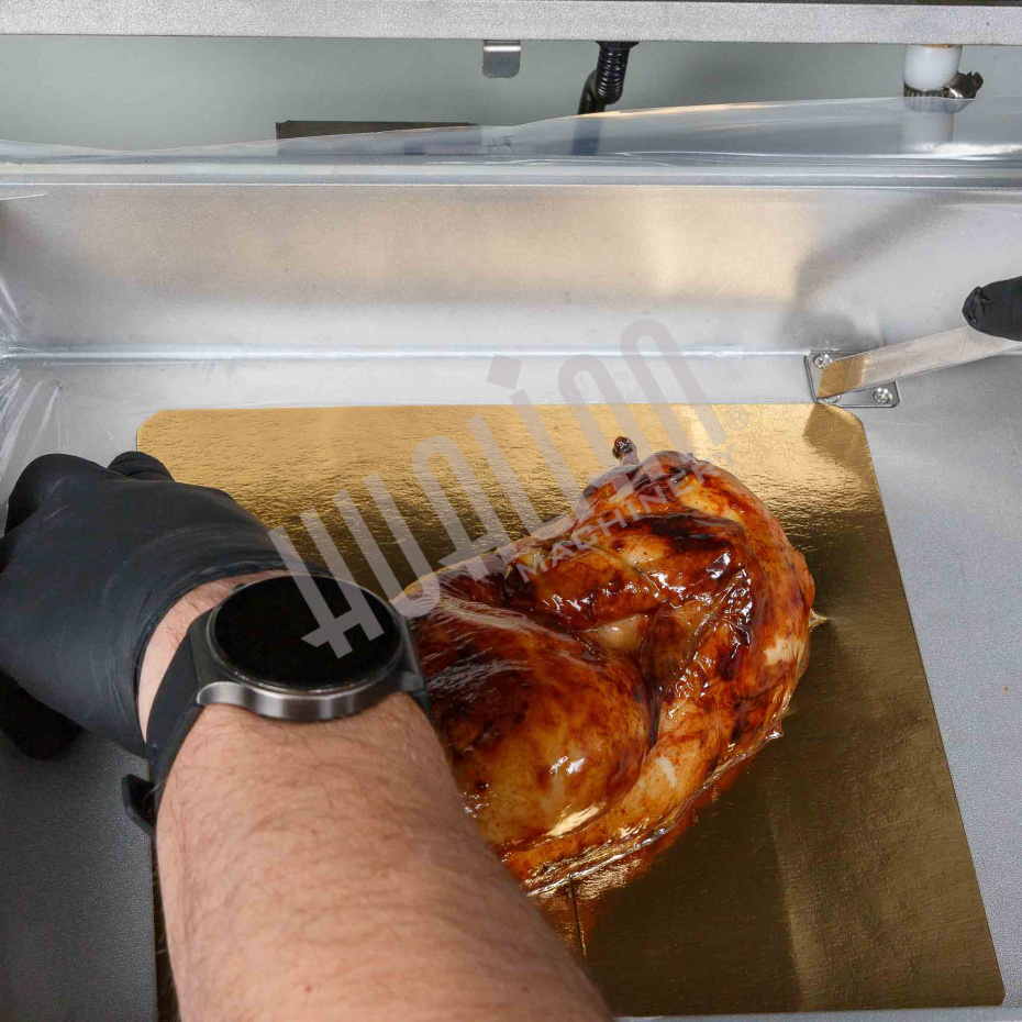 Ручной вакуумный пищевой скин-упаковщик HLV-300VST (глубина лотка 55 мм,2 лотка) PREMIUM Hualian - Купить с доставкой по всей Беларуси