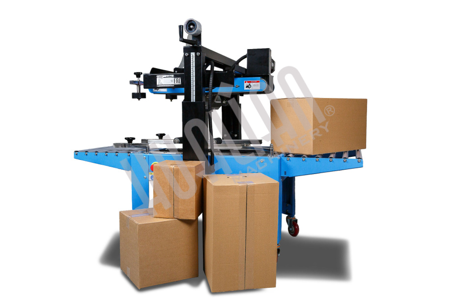 Полуавтоматический заклейщик коробов FXJ-6050С Hualian - Купить с доставкой по всей Беларуси