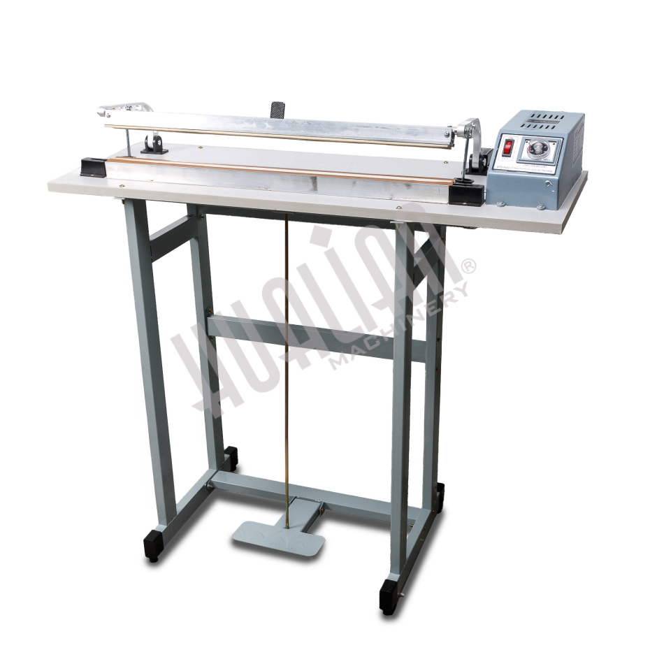 Ножной импульсный запайщик с обрезкой SFTD-600 Hualian - Купить с доставкой по всей Беларуси