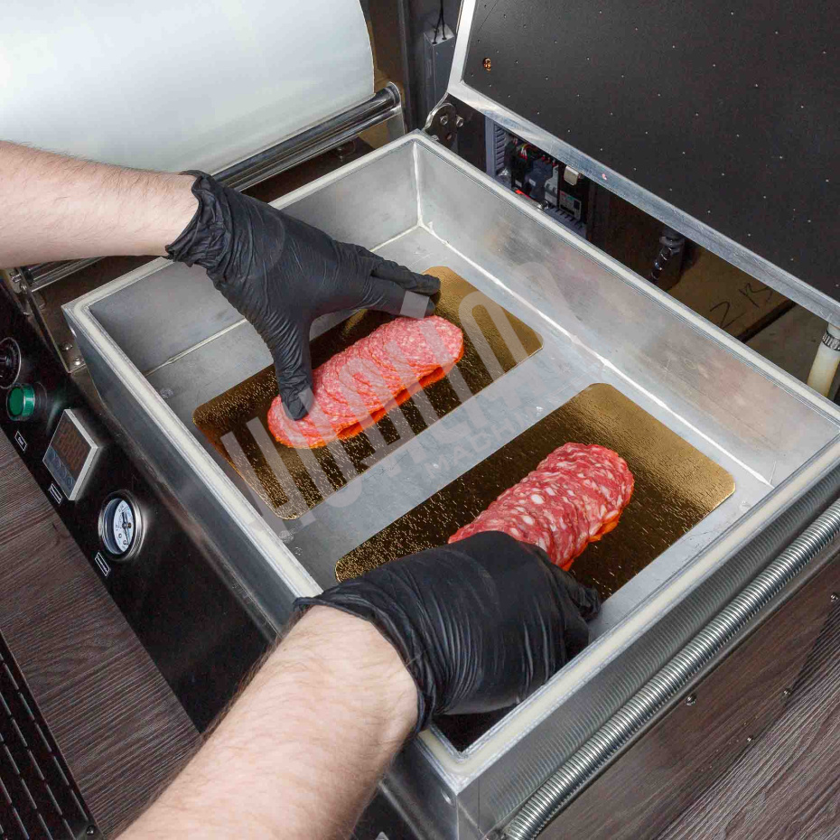 Скин-упаковочная машина HLV-300VST NEW на два лотка (глубина лотка 40 мм) Hualian - Купить с доставкой по всей Беларуси