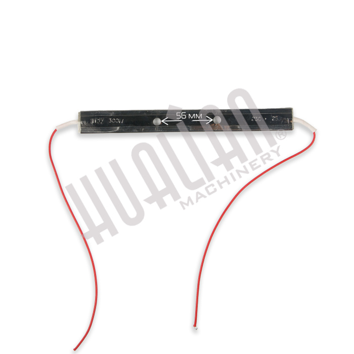 ТЭН плоский для DXDF-100AX 230*23*3,5, 100 В, 300 Вт Hualian - Купить с доставкой по всей Беларуси