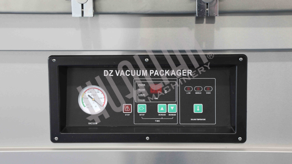 Напольная двухкамерная вакуум-упаковочная машина DZ-400/2SB SS (нерж.) Hualian - Купить с доставкой по всей Беларуси