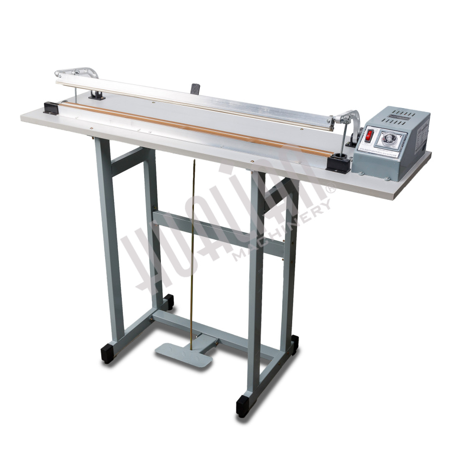 Ножной импульсный запайщик с обрезкой SFTD-800 Hualian - Купить с доставкой по всей Беларуси