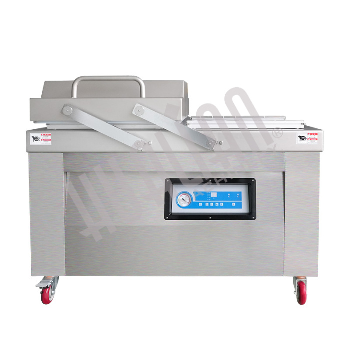 Напольная двухкамерная вакуум-упаковочная машина EV-52 (нерж) Hualian - Купить с доставкой по всей Беларуси