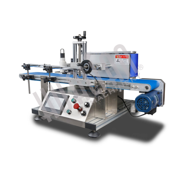 Автоматический этикетировщик для круглой тары с датером HLKP-35D Hualian - Купить с доставкой по всей Беларуси