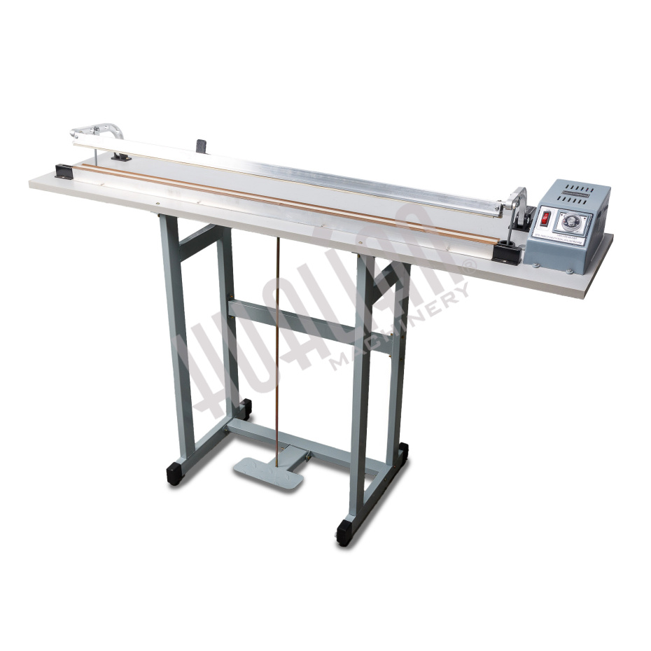 Ножной импульсный запайщик с обрезкой SFTD-1000 Hualian - Купить с доставкой по всей Беларуси