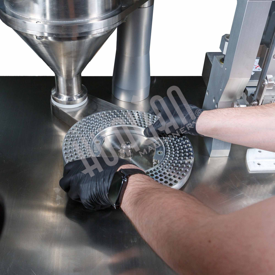 Полуавтоматическая машина для наполнения капсул CGN208-DE (капсула 0, автомат. способ блокировки) Hualian - Купить с доставкой по всей Беларуси