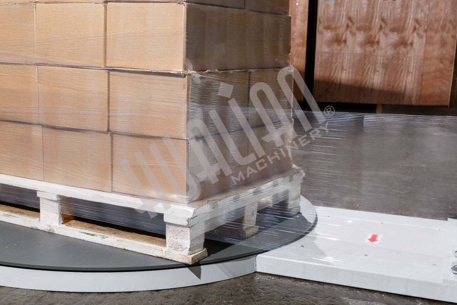 Паллетоупаковщик с моторизированной кареткой с престрейчем HL-1500 (Economical) Hualian - Купить с доставкой по всей Беларуси