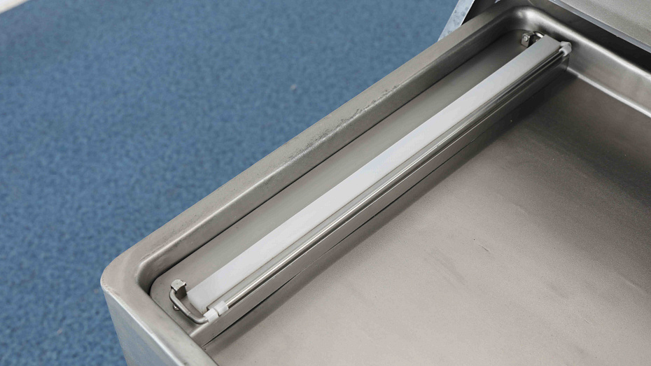 Напольная двухкамерная вакуум-упаковочная машина DZ-400/2SB (нерж.) Эко Hualian - Купить с доставкой по всей России - 5