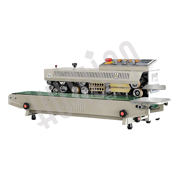 Роликовый конвейерный запайщик горизонтальный FRBM-810I SS (нерж.) Hualian - Купить с доставкой по всей Беларуси