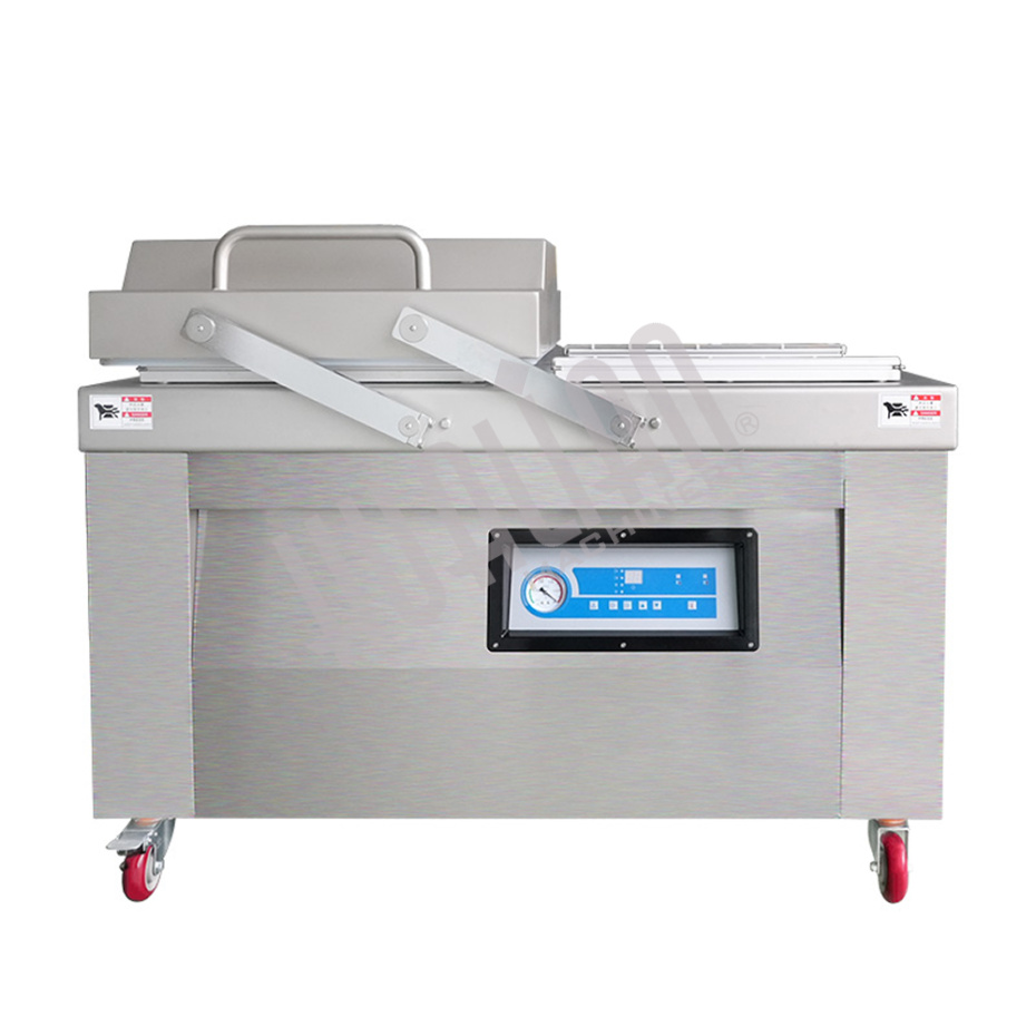 Напольная двухкамерная вакуум-упаковочная машина EV-62 (нерж) Hualian - Купить с доставкой по всей Беларуси