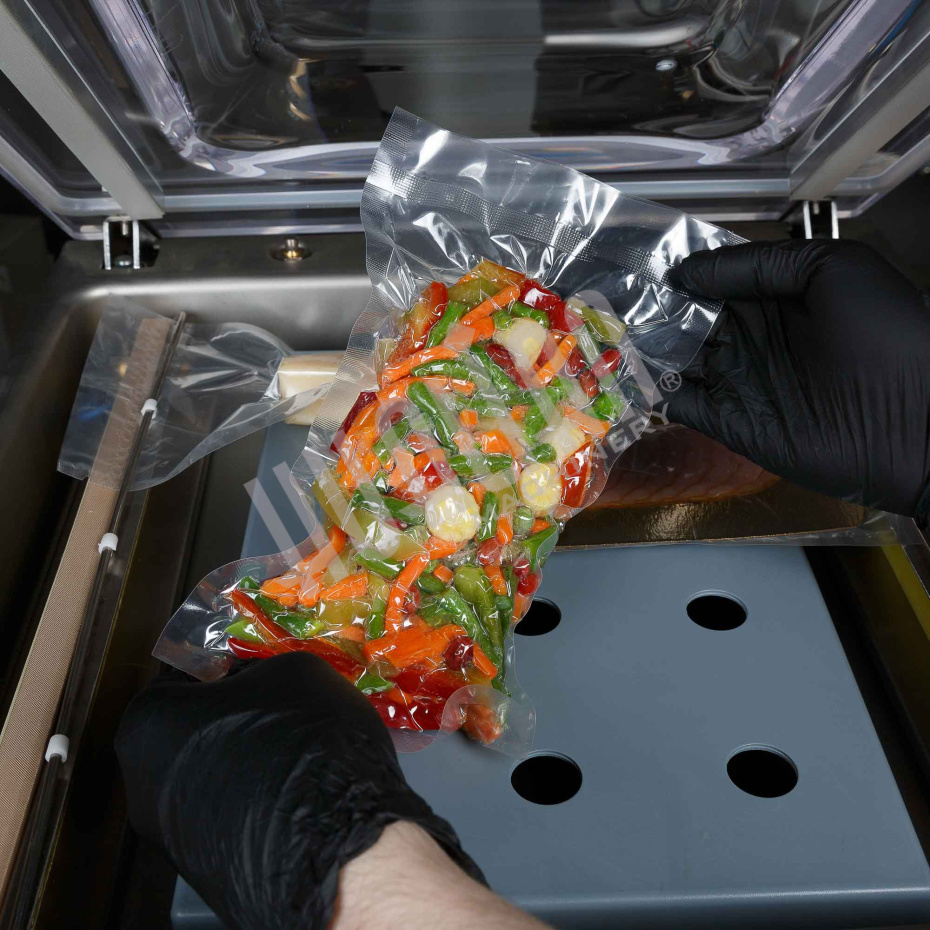 Настольный вакуумный упаковщик DZQ-400/2T (нерж., газ) Hualian - Купить с доставкой по всей Беларуси