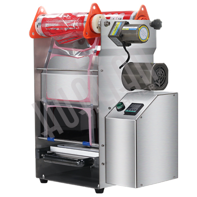 Полуавтоматический запайщик лотков HLS-300T Hualian - Купить с доставкой по всей Беларуси