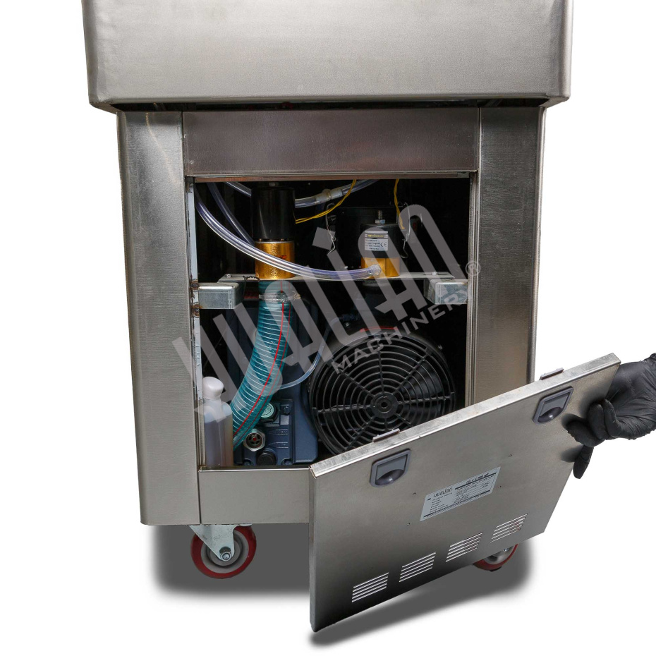 Напольная двухкамерная вакуум-упаковочная машина DZQ-700/2SB (нерж., газ) Hualian - Купить с доставкой по всей Беларуси