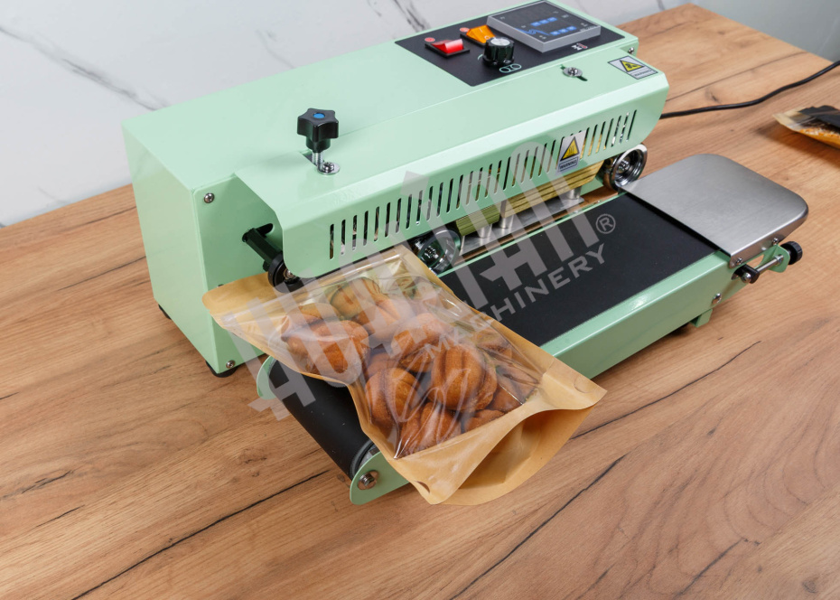 Роликовый мини запайщик ES-622 (с конвейером) Hualian - Купить с доставкой по всей Беларуси