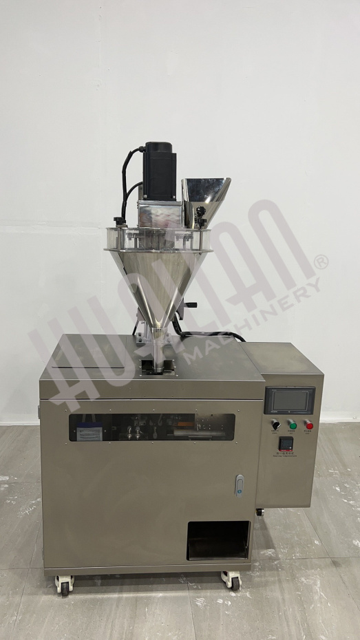 Мини дой-пак линия со шнековым дозатором HLDX-9018F  Hualian - Купить с доставкой по всей Беларуси