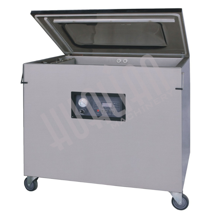 Напольная однокамерная вакуум-упаковочная машина DZ-800/2L (нерж. 380 В) Hualian - Купить с доставкой по всей Беларуси