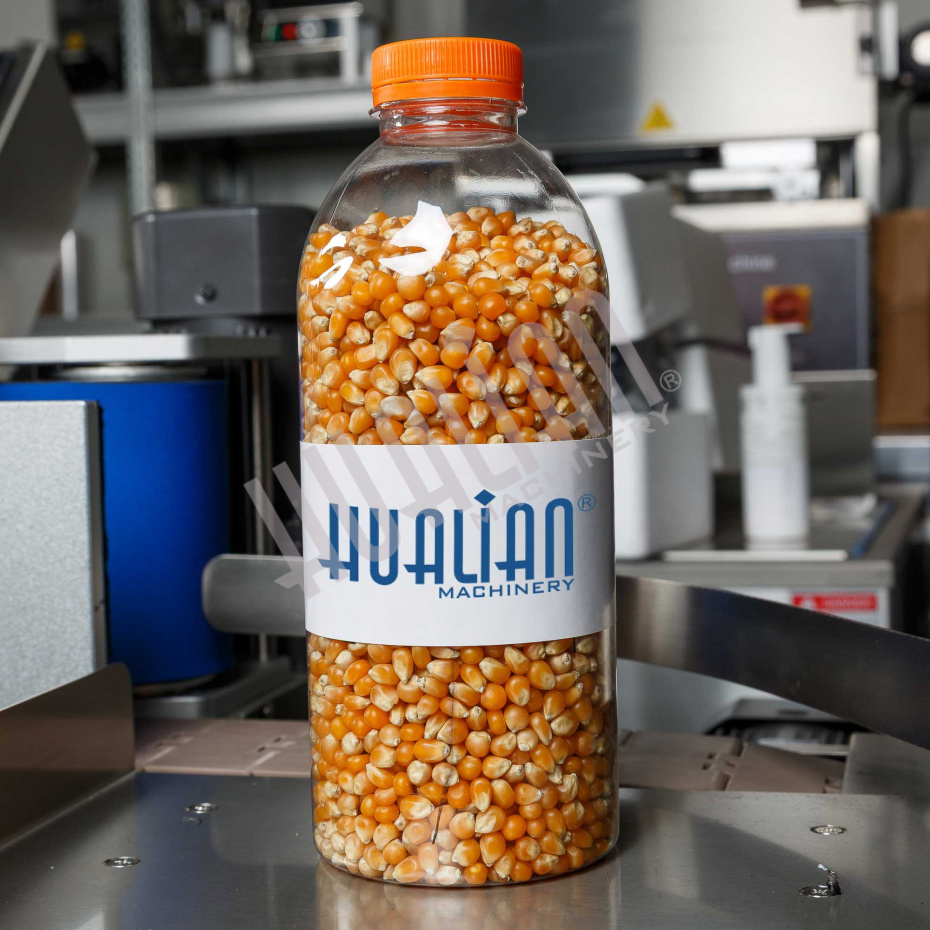 Напольный автоматический этикетировщик для круглой тары с датером HLMT-200D Hualian - Купить с доставкой по всей Беларуси