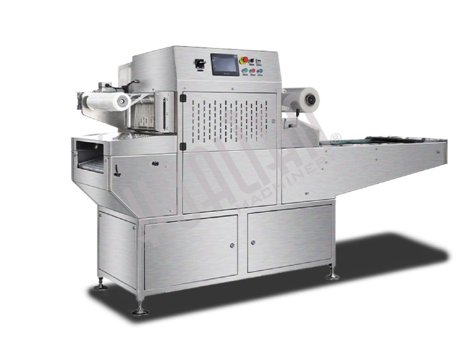 Автоматический запайщик лотков HVT-550A/6 V2 (матрица 187х137, 6 лотков за цикл, газонаполнение, вакуумный насос 100 м3/ч) Hualian - Купить с доставкой по всей Беларуси