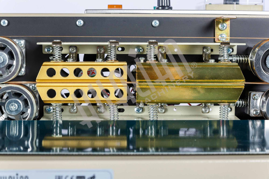 Роликовый (конвейерный) запайщик горизонтального типа DBF-900 LOW COST Hualian - Купить с доставкой по всей Беларуси