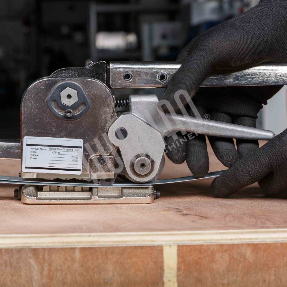 Стреппинг инструмент для стальной ленты (комбинированный) KZS-35 Hualian - Купить с доставкой по всей Беларуси